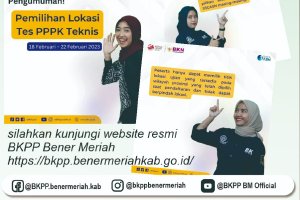 Pengumuman Lokasi Tes Pppk Tenaga Teknis1